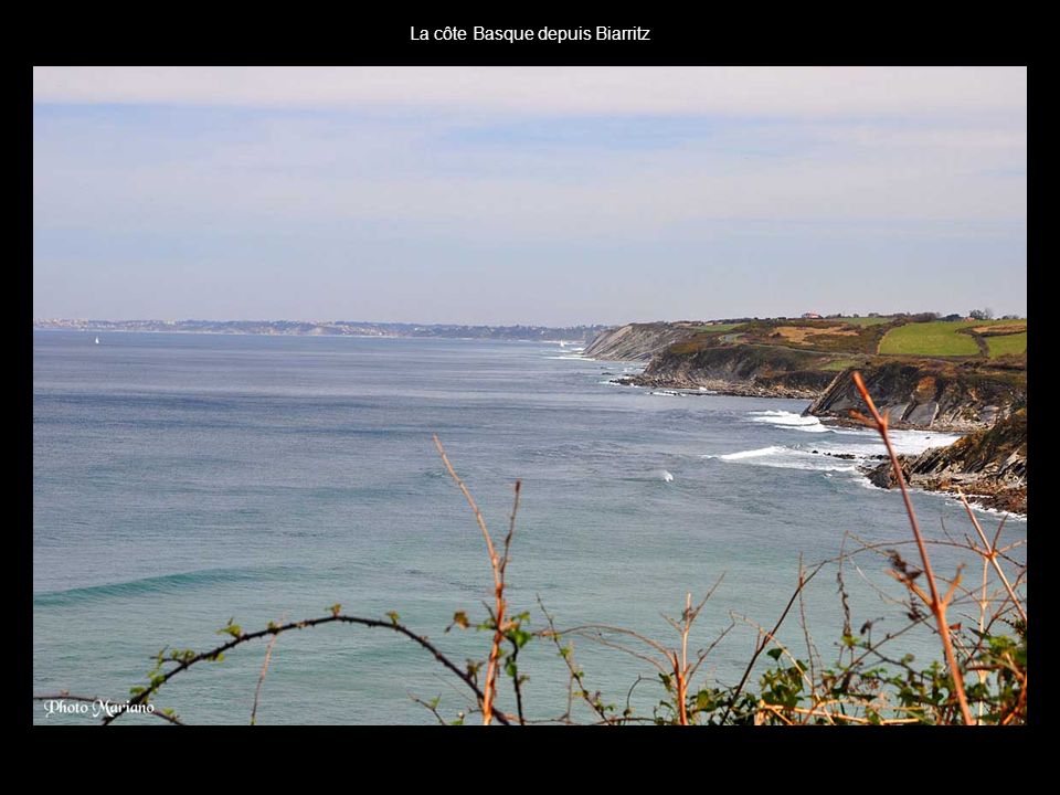 La côte Basque depuis Biarritz
