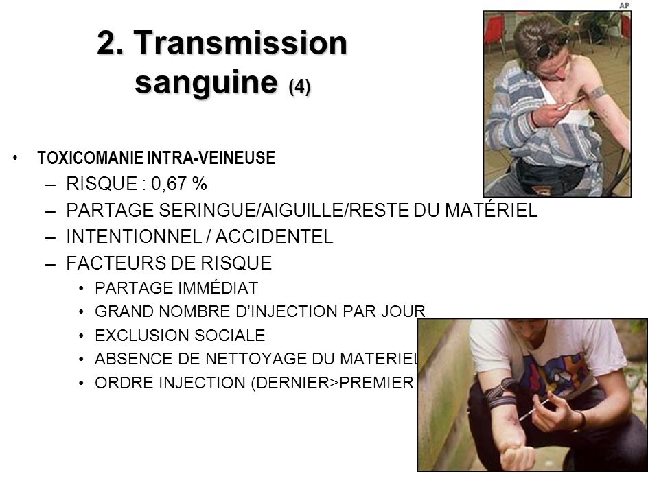 2. Transmission sanguine (4)
