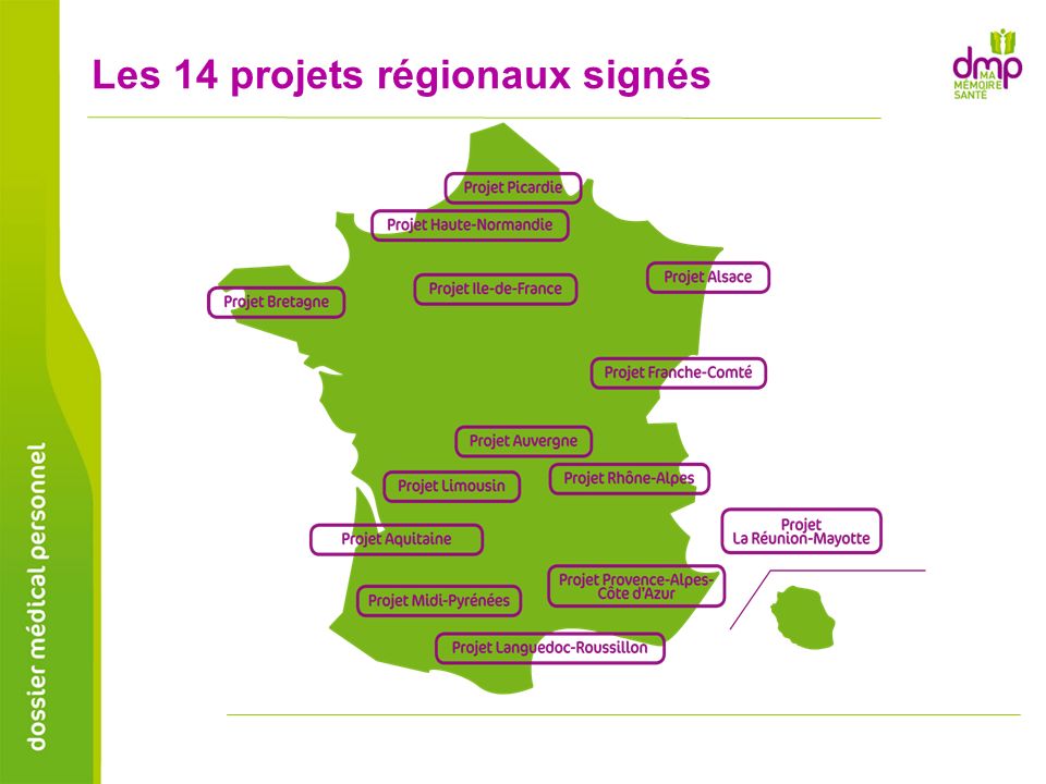 Les 14 projets régionaux signés