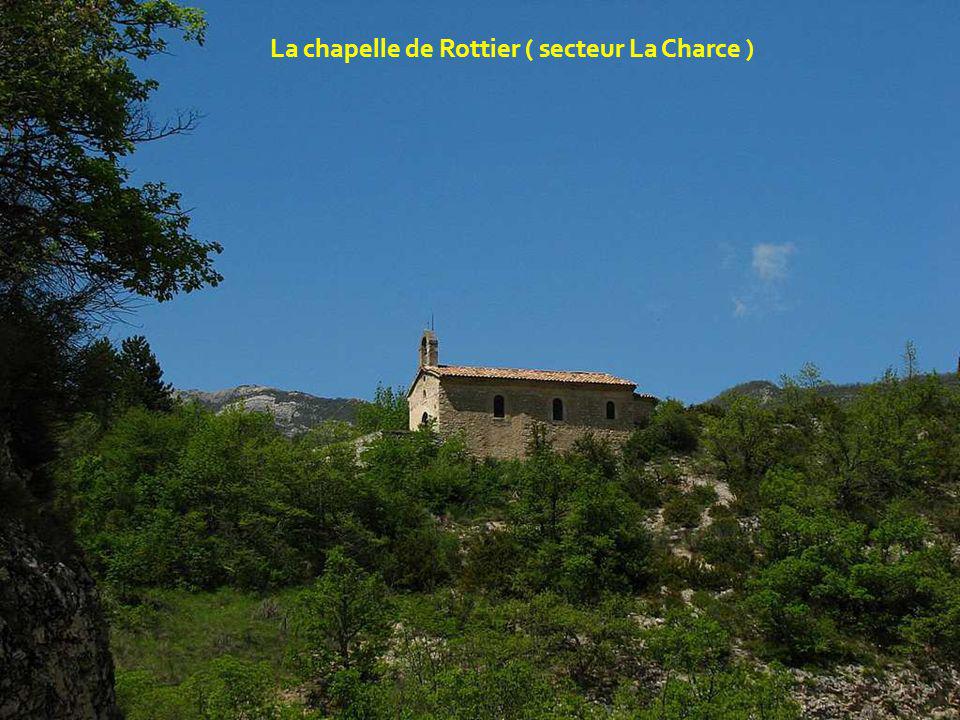 La chapelle de Rottier ( secteur La Charce )