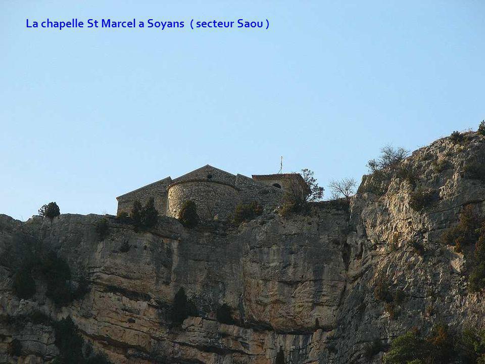 La chapelle St Marcel a Soyans ( secteur Saou )