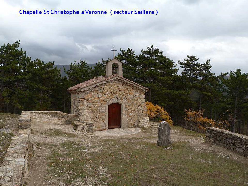 Chapelle St Christophe a Veronne ( secteur Saillans )