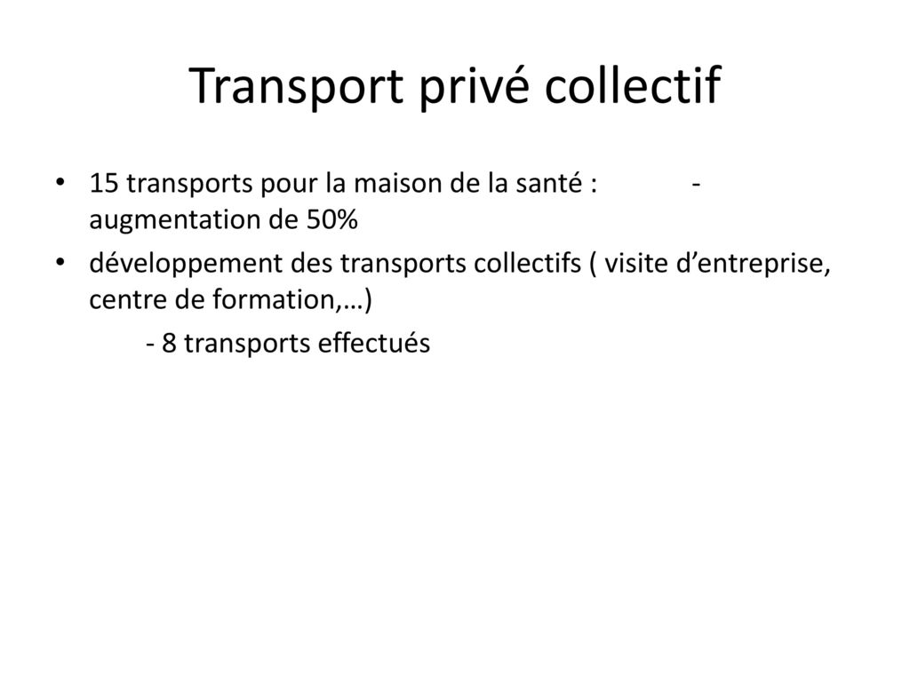 Transport privé collectif