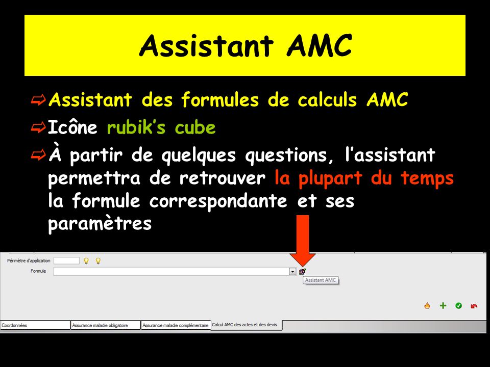 Assistant AMC Assistant des formules de calculs AMC Icône rubik’s cube