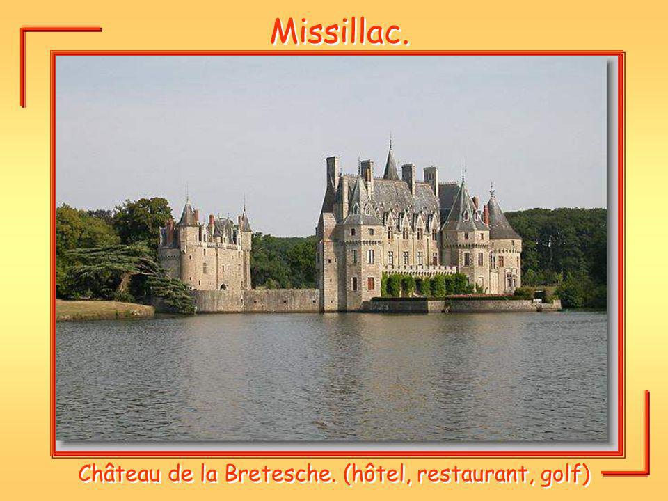 Château de la Bretesche. (hôtel, restaurant, golf)