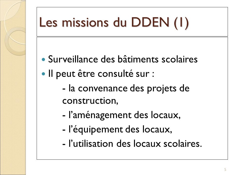 Les missions du DDEN (1) Surveillance des bâtiments scolaires