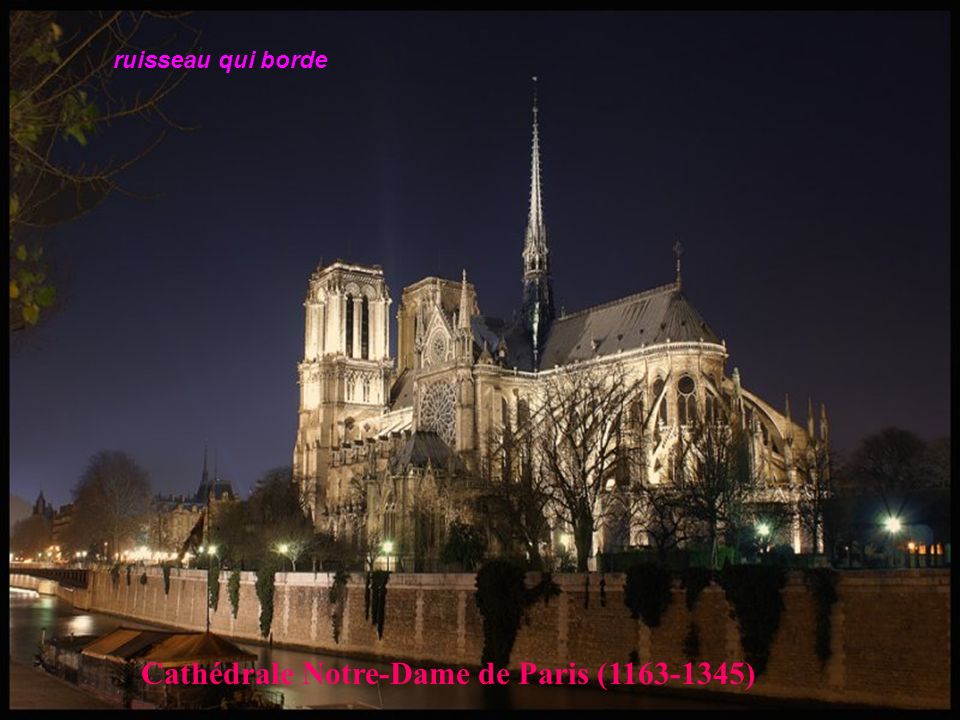 Cathédrale Notre-Dame de Paris ( )