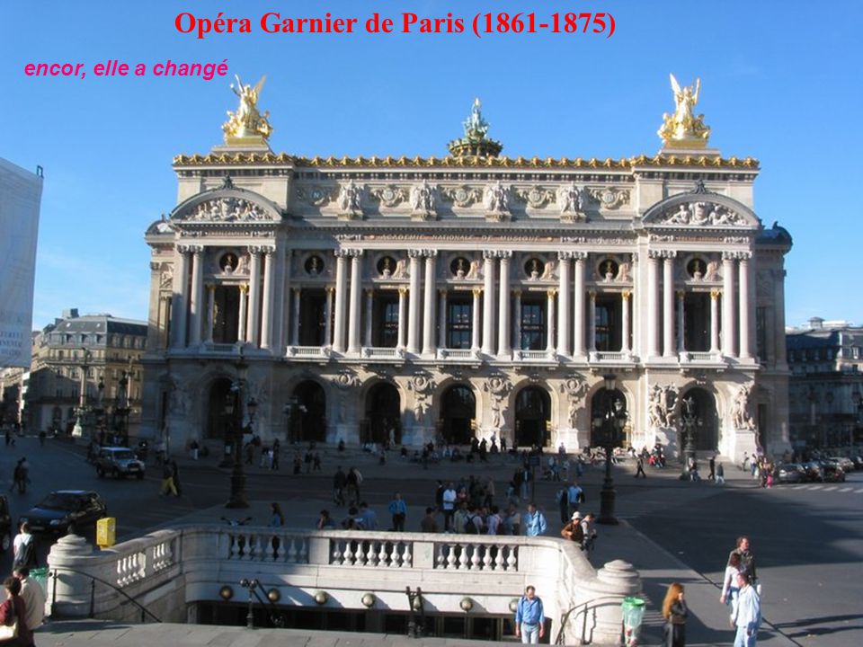 Opéra Garnier de Paris ( )