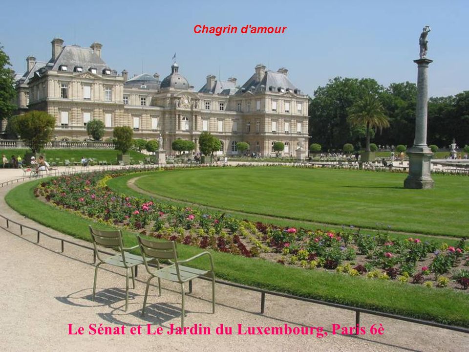 Le Sénat et Le Jardin du Luxembourg, Paris 6è