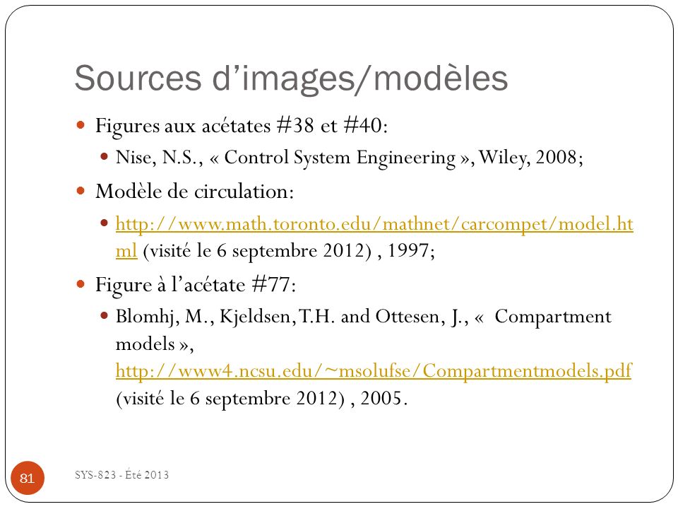 Sources d’images/modèles