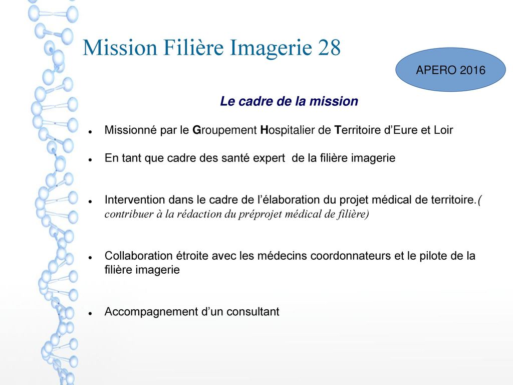 Mission Filière Imagerie 28