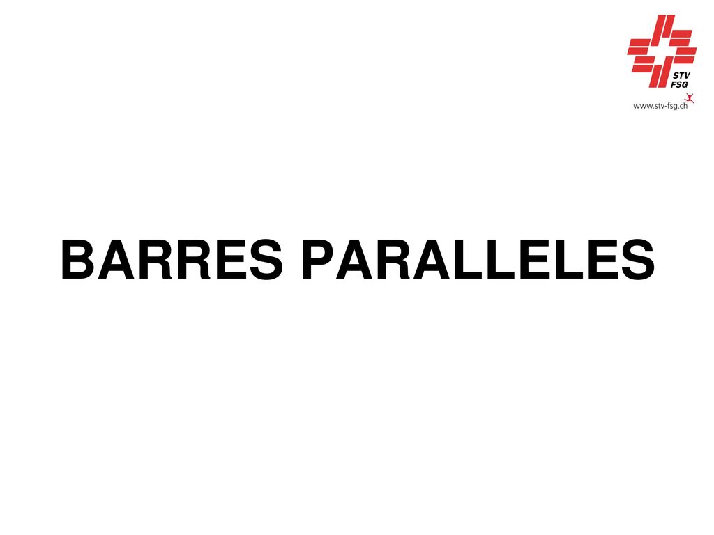 BARRES PARALLELES