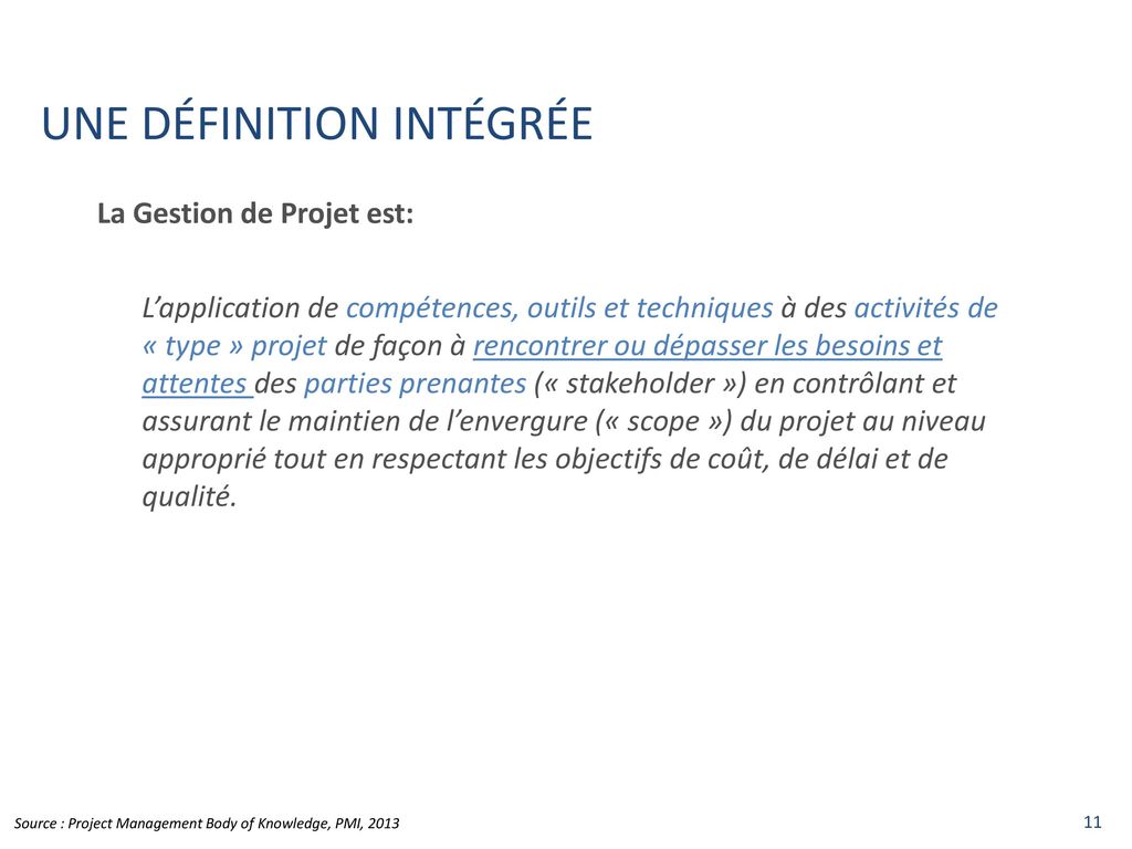 les rencontres du management de projet 2013