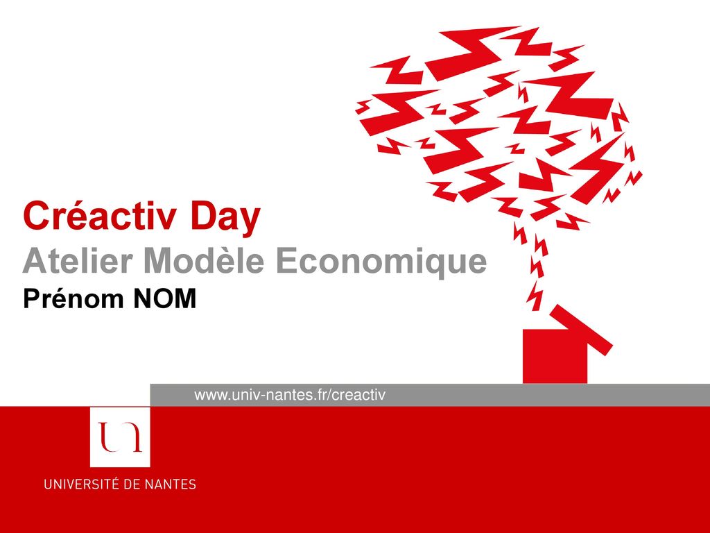 Créactiv Day Atelier Modèle Economique Prénom NOM