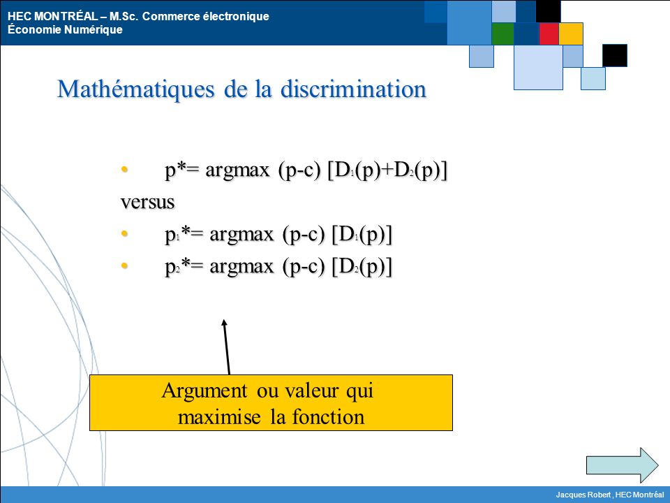 Mathématiques de la discrimination