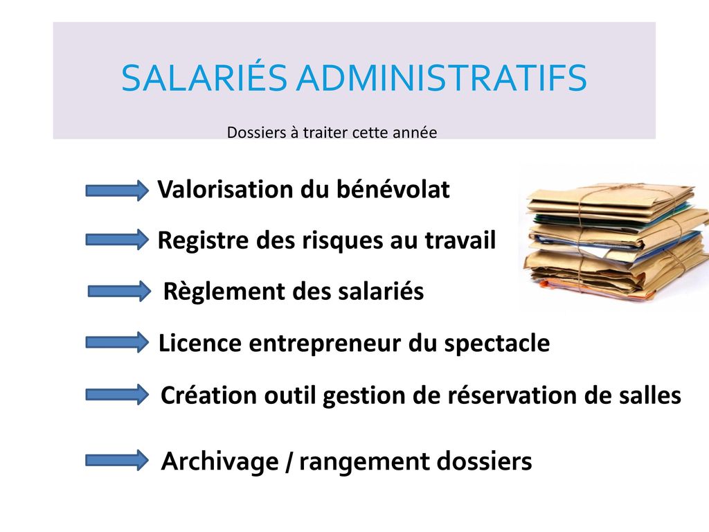 Salariés administratifs