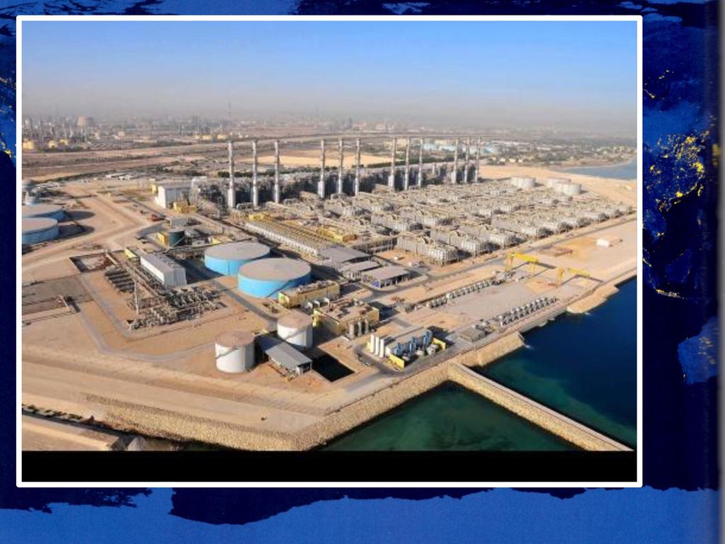 Usine de dessalement de l’eau de mer en Arabie Saoudite