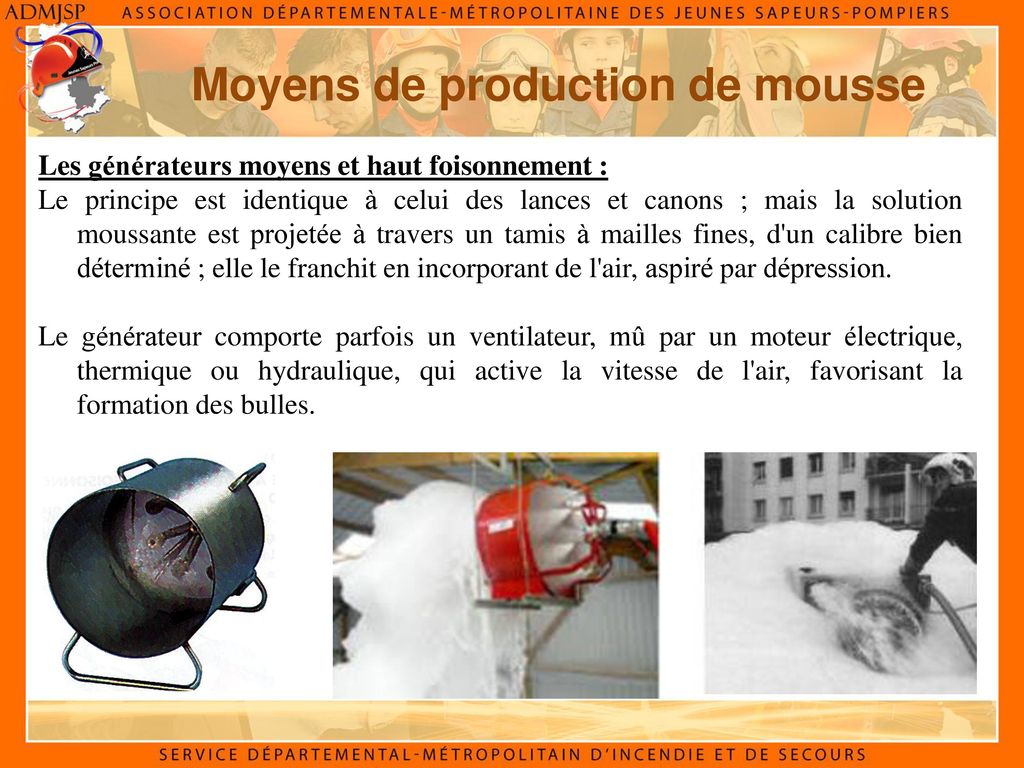 MOYENS DE PRODUCTION DE MOUSSE PORTABLES - ppt video online