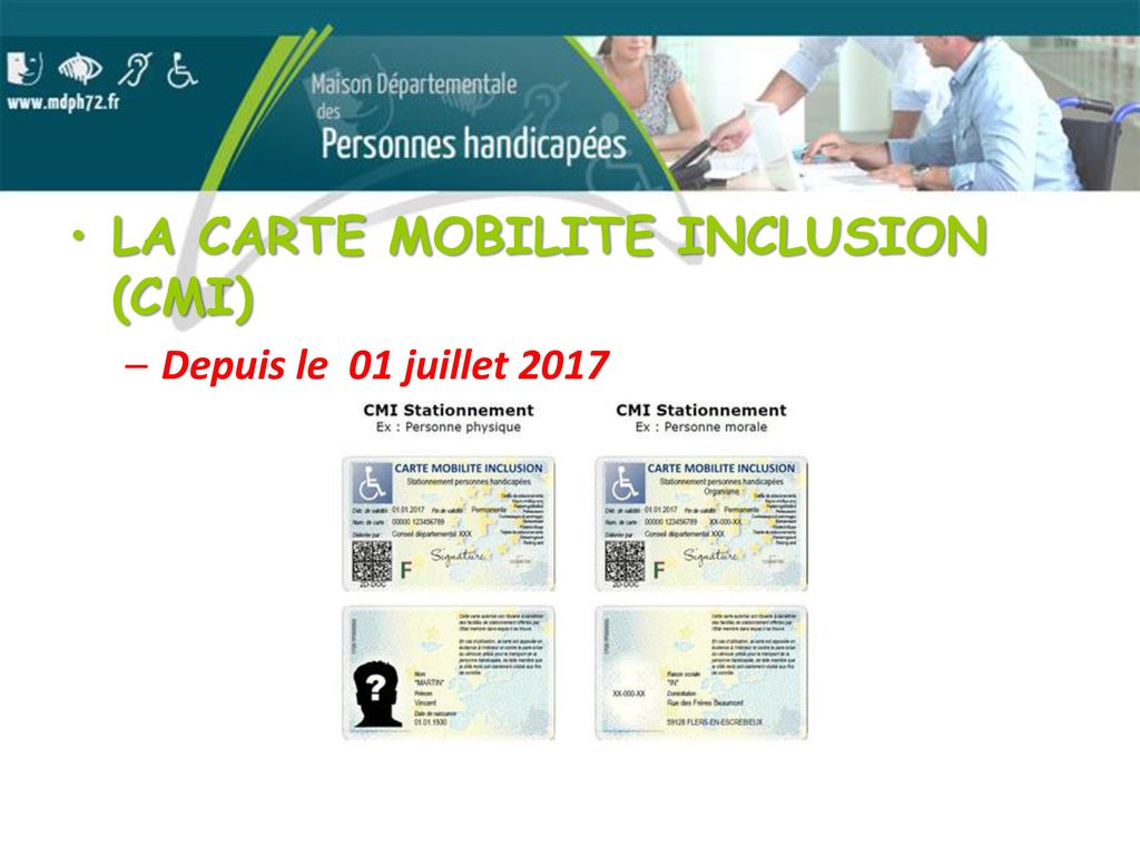 LA CARTE MOBILITE INCLUSION (CMI)