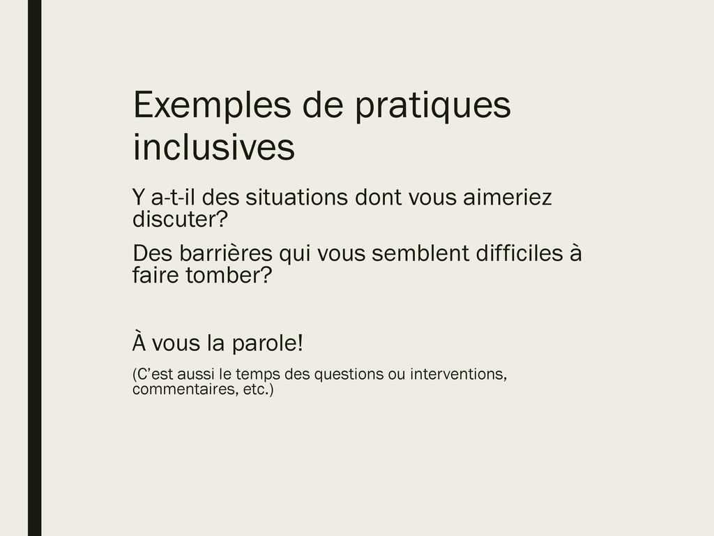 Une Approche Et Des Stratégies éducatives Pour Tous Les étudiants Ppt