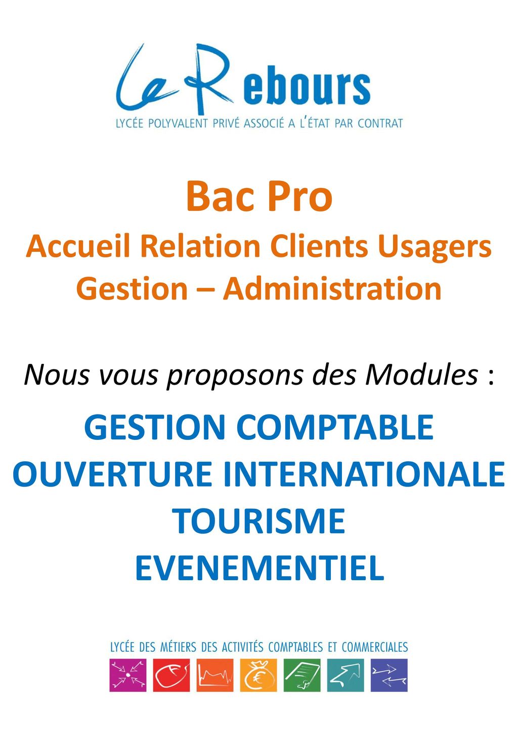 Accueil Relation Clients Usagers Gestion – Administration