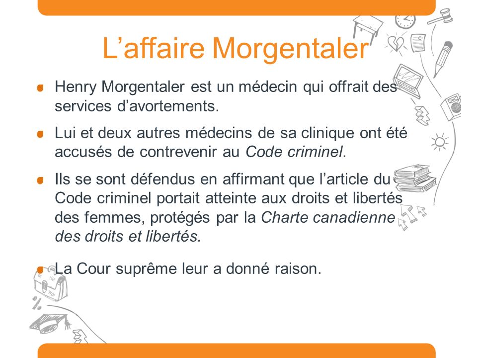 L’affaire Morgentaler