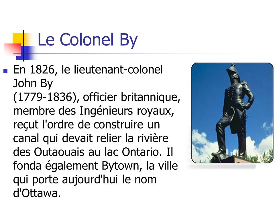 Le Colonel By