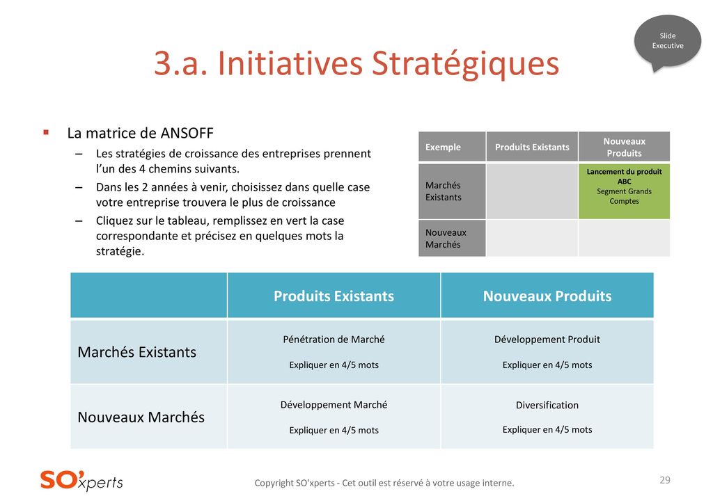 3.a. Initiatives Stratégiques
