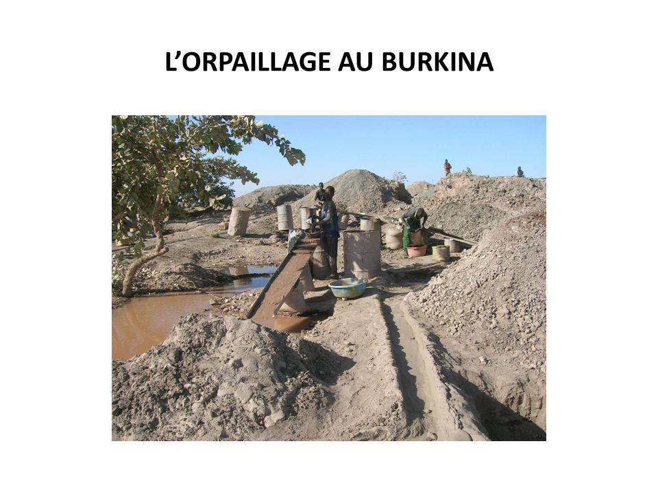 L’ORPAILLAGE AU BURKINA