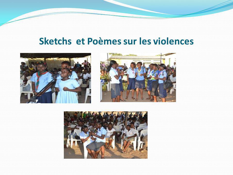 Sketchs et Poèmes sur les violences