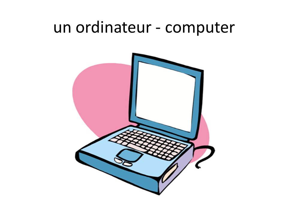 un ordinateur - computer