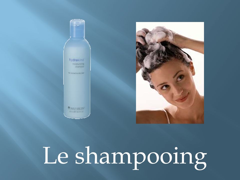 Le shampooing
