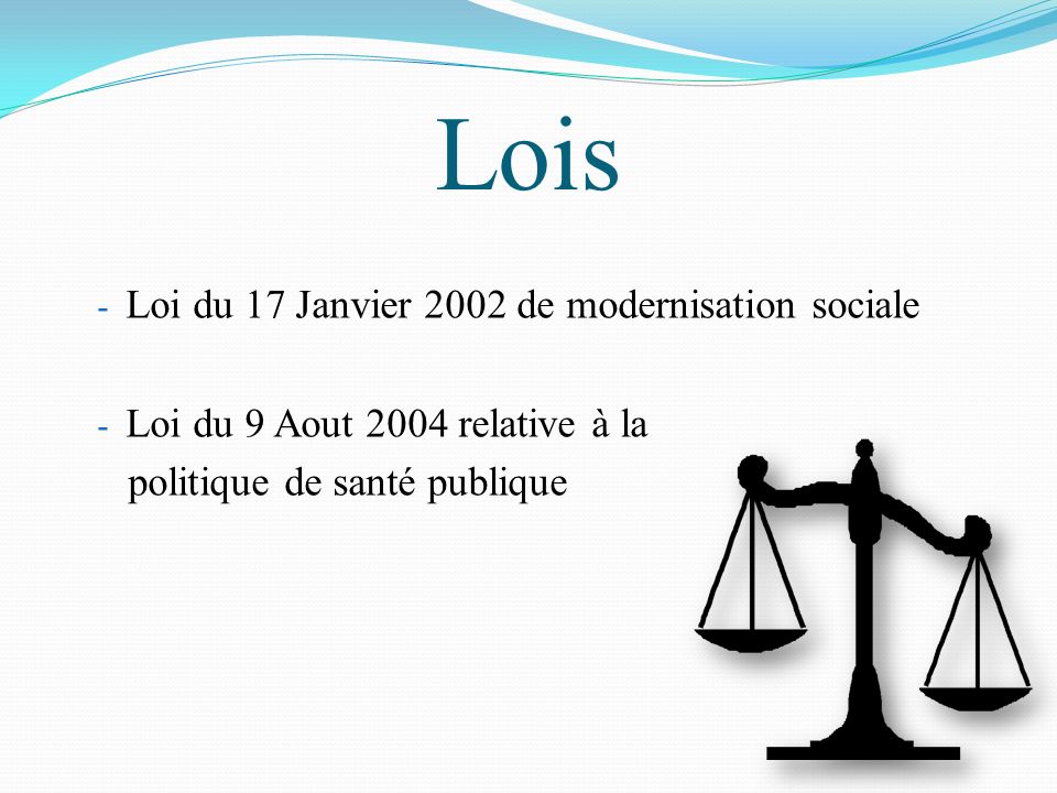 Lois Loi du 17 Janvier 2002 de modernisation sociale