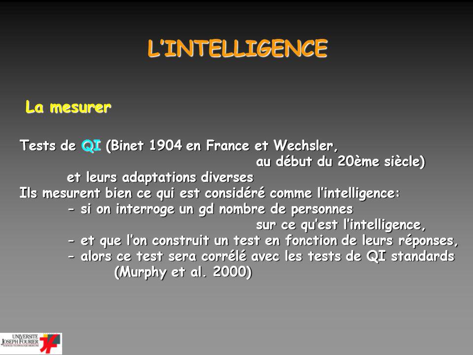 L’INTELLIGENCE Une Définition? - Ppt Video Online Télécharger