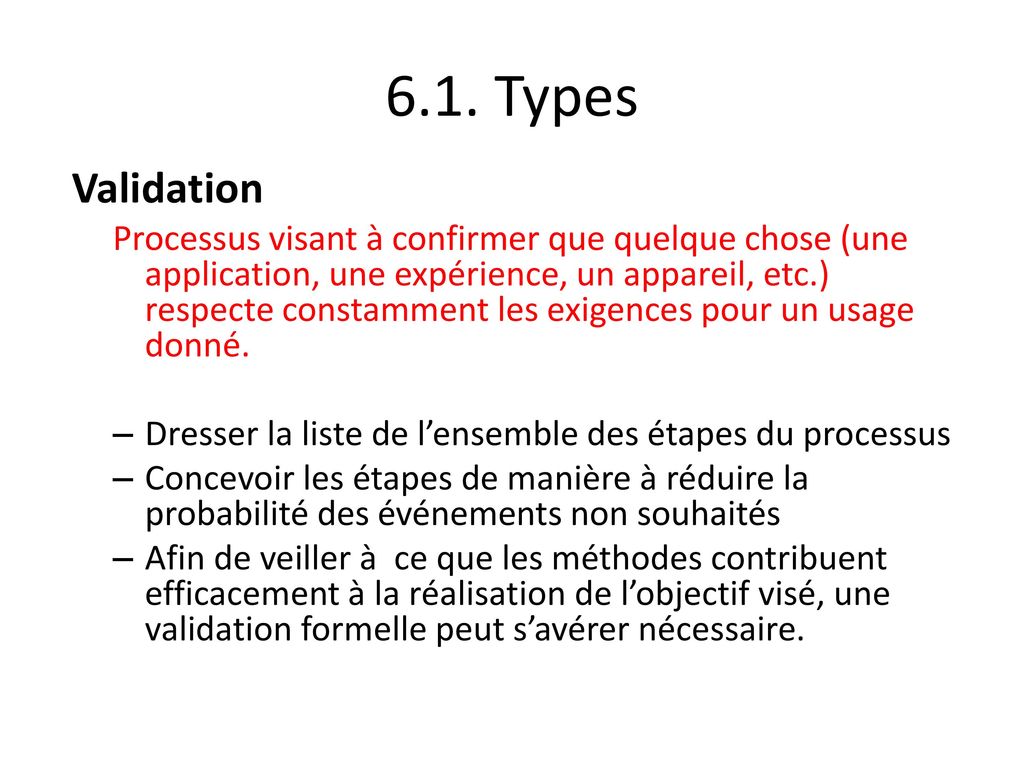6.1. Types Validation.