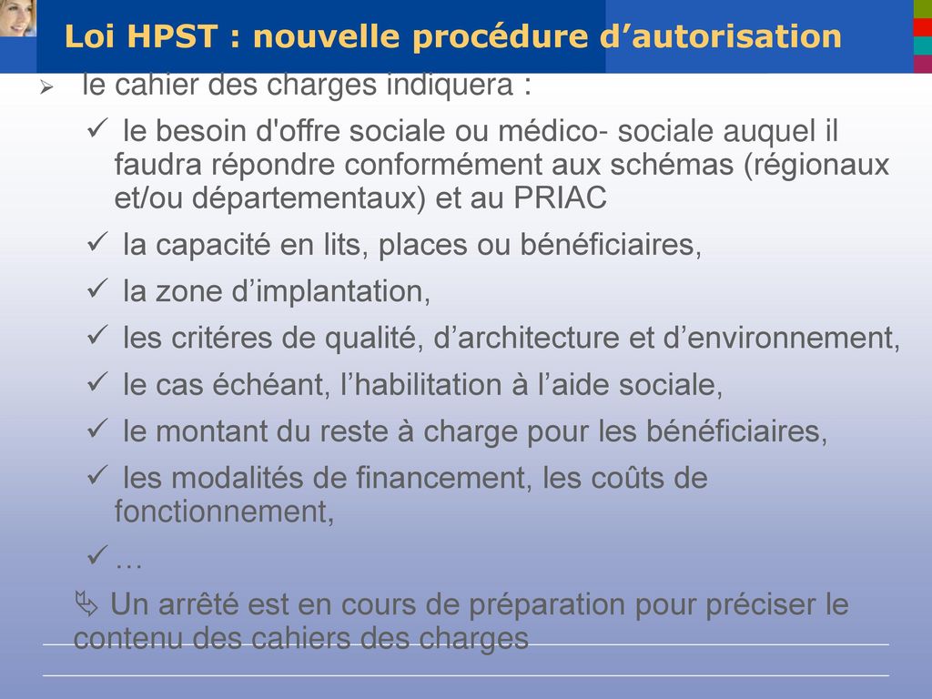 Loi HPST : nouvelle procédure d’autorisation