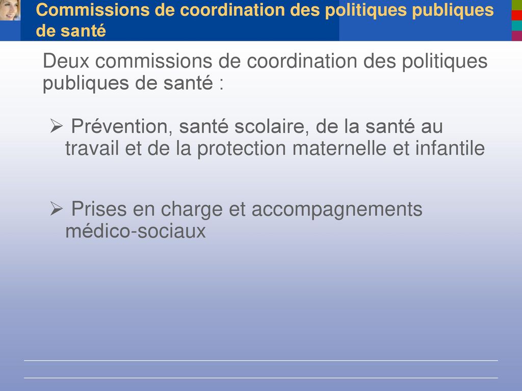 Commissions de coordination des politiques publiques de santé