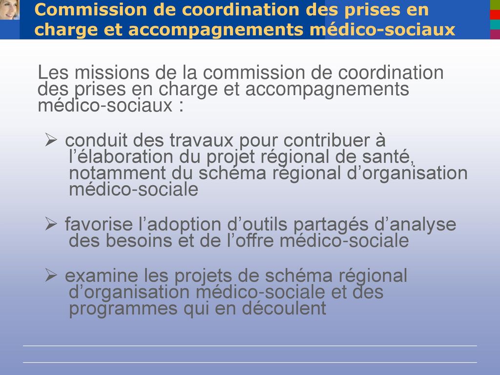 Commission de coordination des prises en charge et accompagnements médico-sociaux