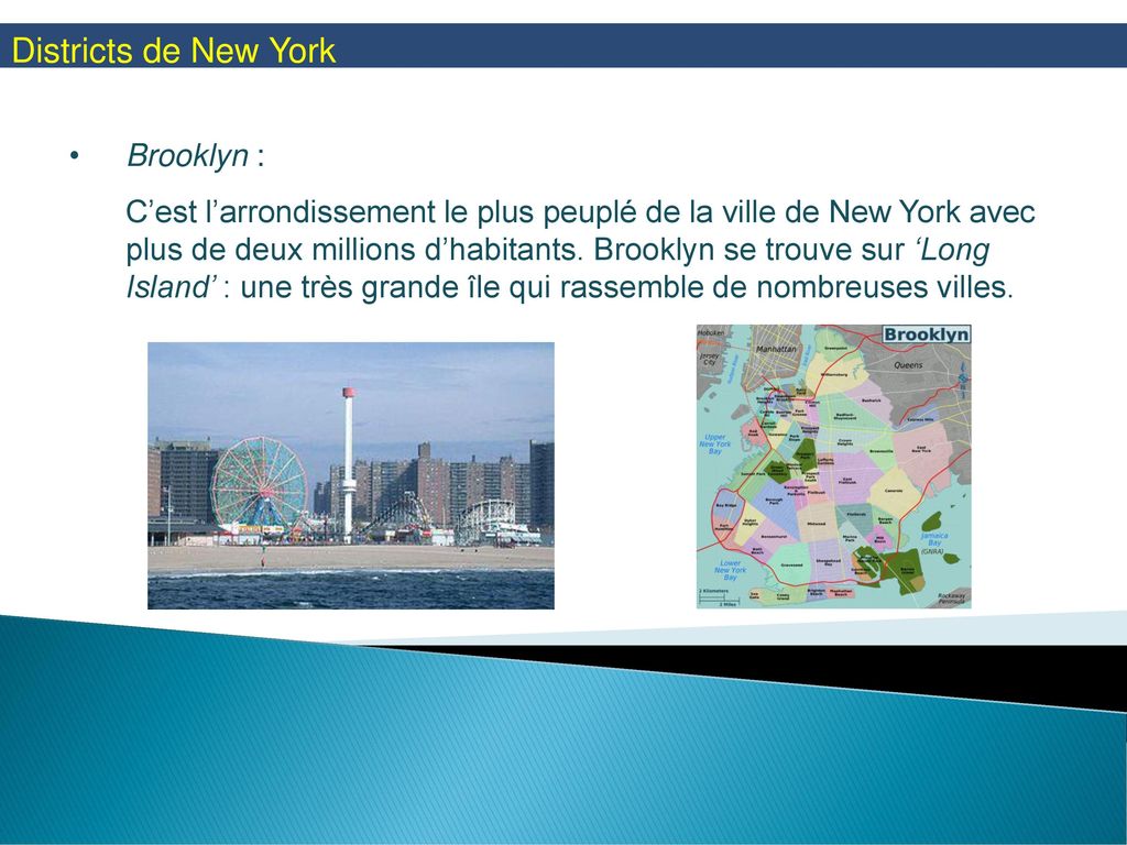 Districts de New York Brooklyn :