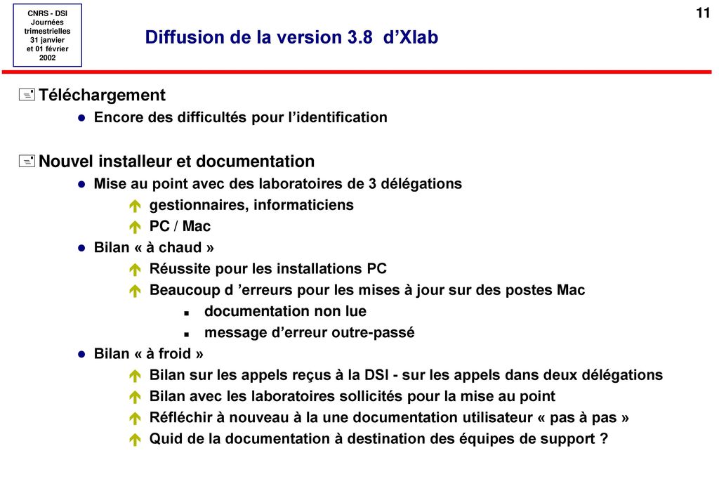 Diffusion de la version 3.8 d’Xlab