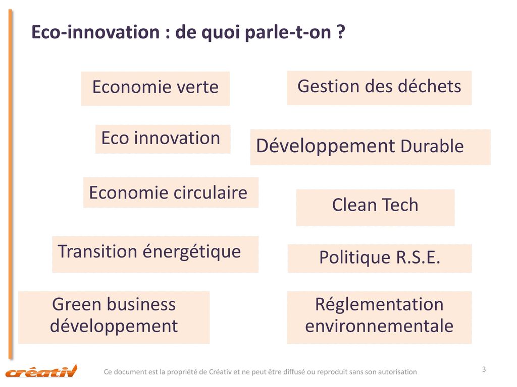 Eco-innovation : de quoi parle-t-on