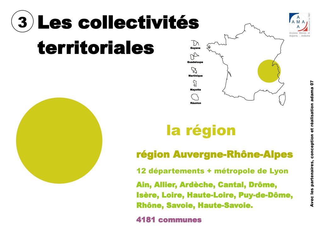 Les collectivités territoriales 3 la région