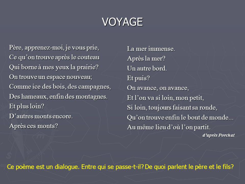 Poeme Sur Le Voyage En Mer