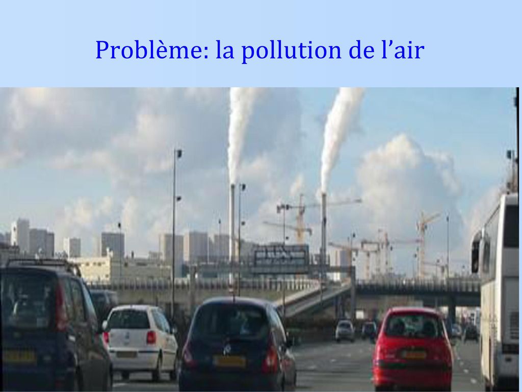 Problème: la pollution de l’air