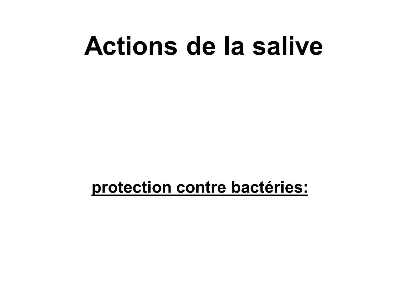 protection contre bactéries: