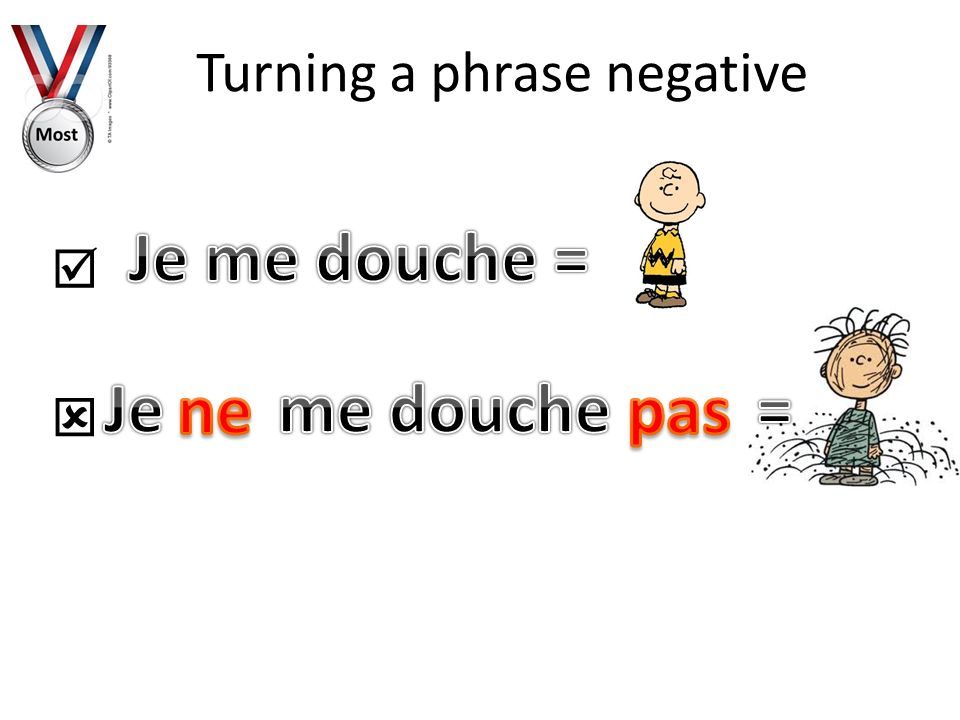 Turning a phrase negative