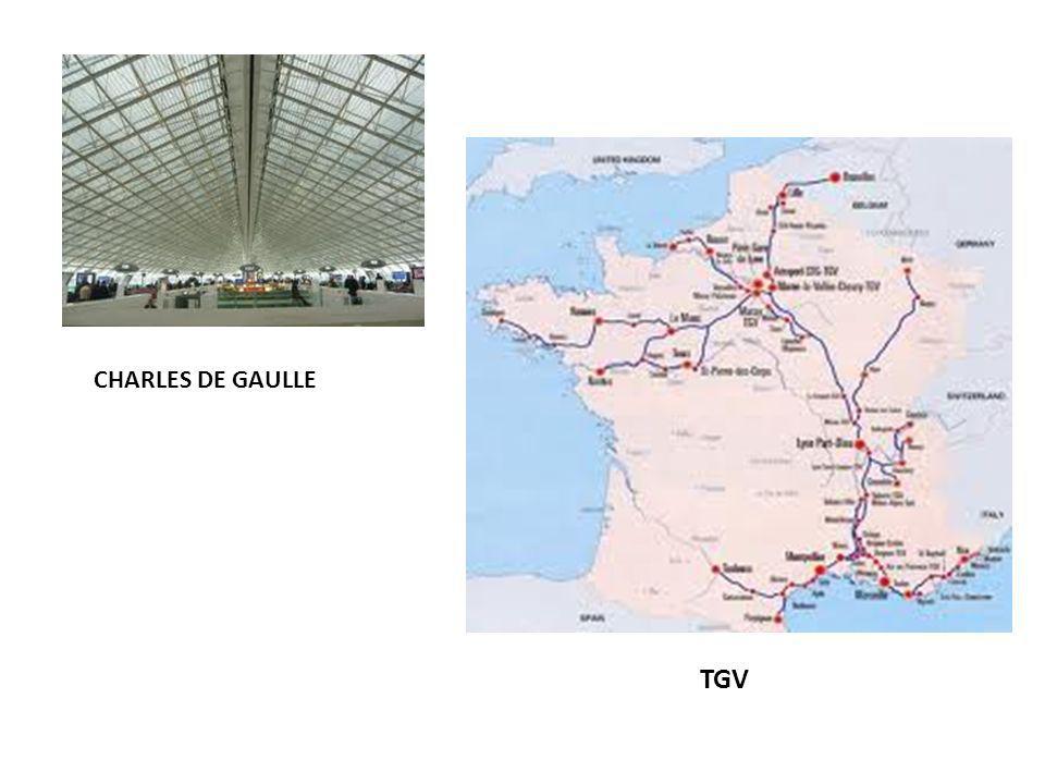 Charles De Gaulle CHARLES DE GAULLE TGV