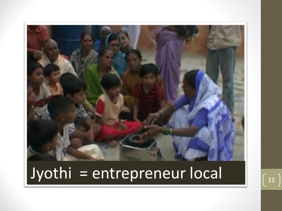 Jyothi = entrepreneur local