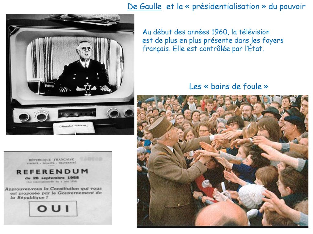 De Gaulle et la « présidentialisation » du pouvoir