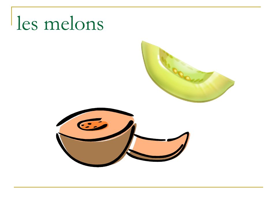 les melons